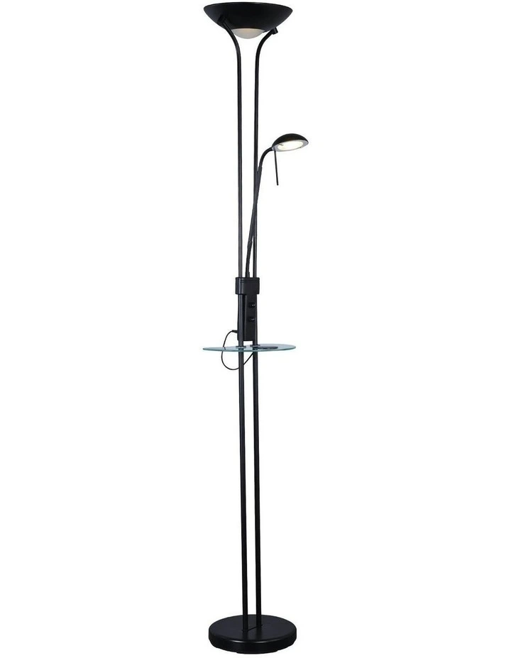 Seed USB LED Mother & Child Floor Lamp in Black image 2