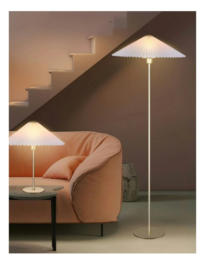 Peck Pleated Floor Lamp image 2