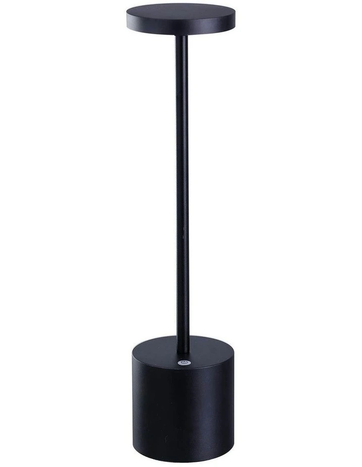 Portable LED Bar Table Lamp in Black image 1