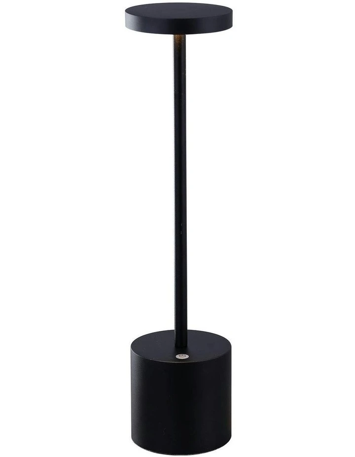 Portable LED Bar Table Lamp in Black image 2
