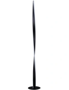 Enhalus LED Floor Lamp in Black