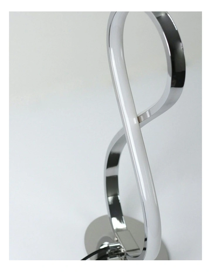 Infinite LED Table Lamp in Chrome image 7