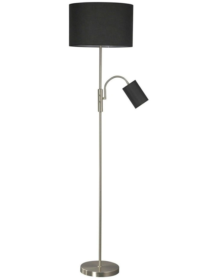 Cylinya Mother and Child Floor Lamp in Black image 1