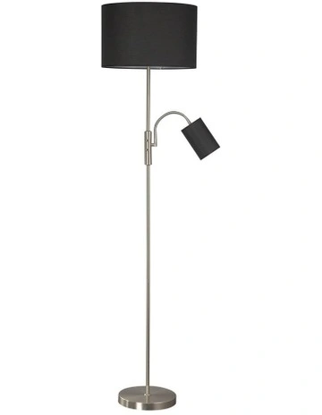 Cylinya Mother and Child Floor Lamp in Black