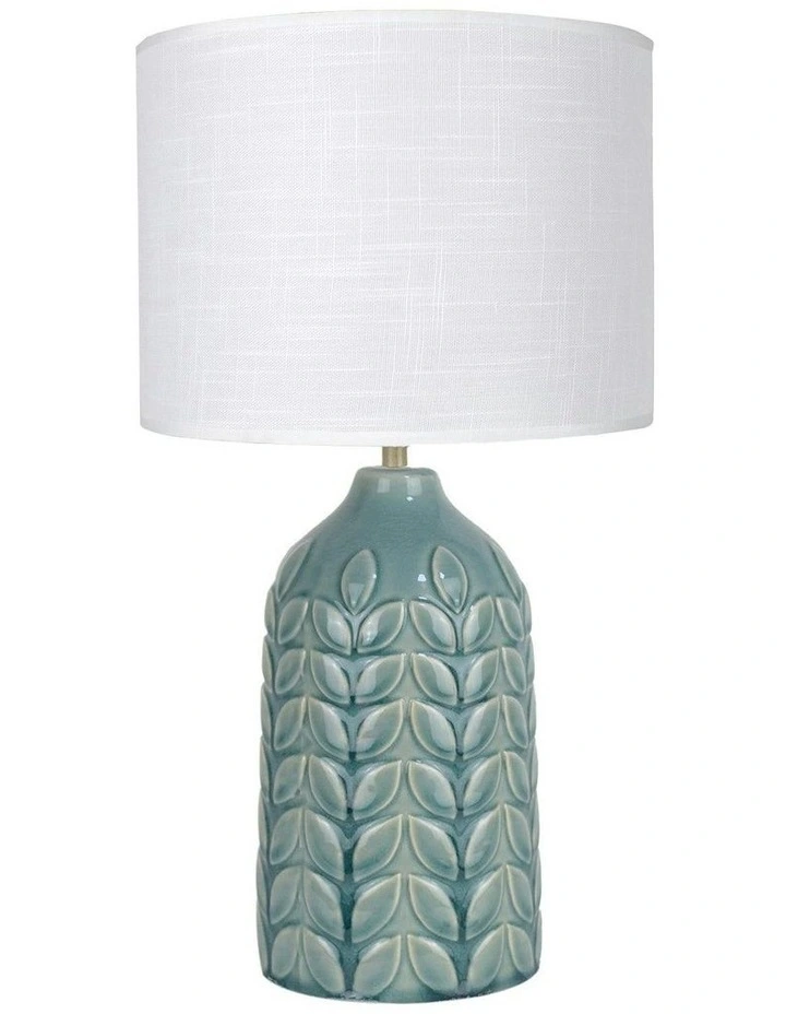 Bloom Ceramic Table Lamp in Blue/White image 1