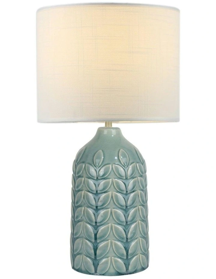 Bloom Ceramic Table Lamp in Blue/White image 2