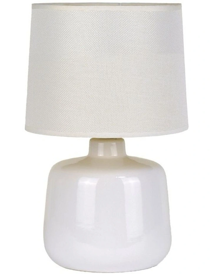 Reilly Ceramic Table Lamp Set of 2 in White image 1