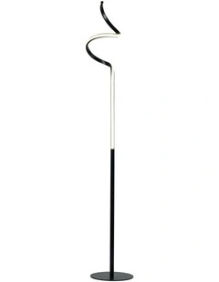 Chipper LED Floor Lamp in Black
