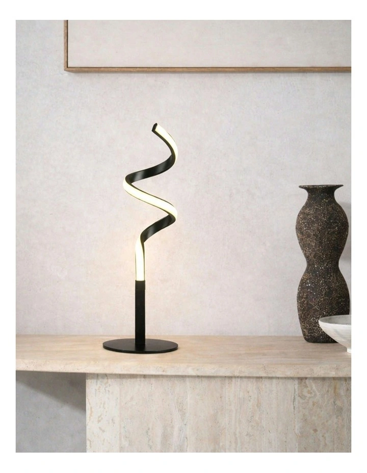 Chipper LED Table Lamp in Black image 2