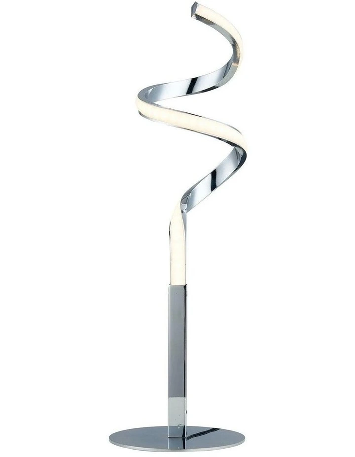 Chipper LED Table Lamp in Chrome image 1
