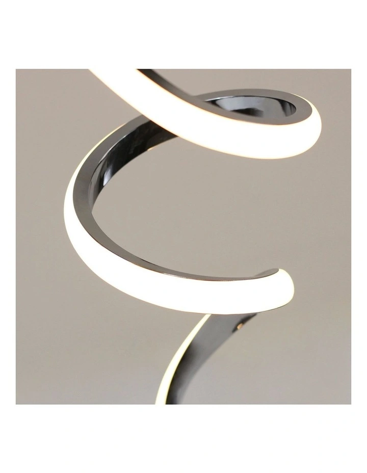 Chipper LED Table Lamp in Chrome image 5