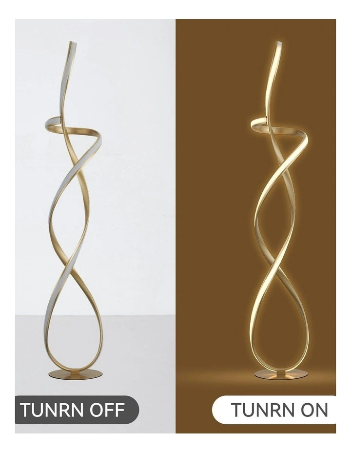 Ainhoa Led Floor Lamp in Gold image 7