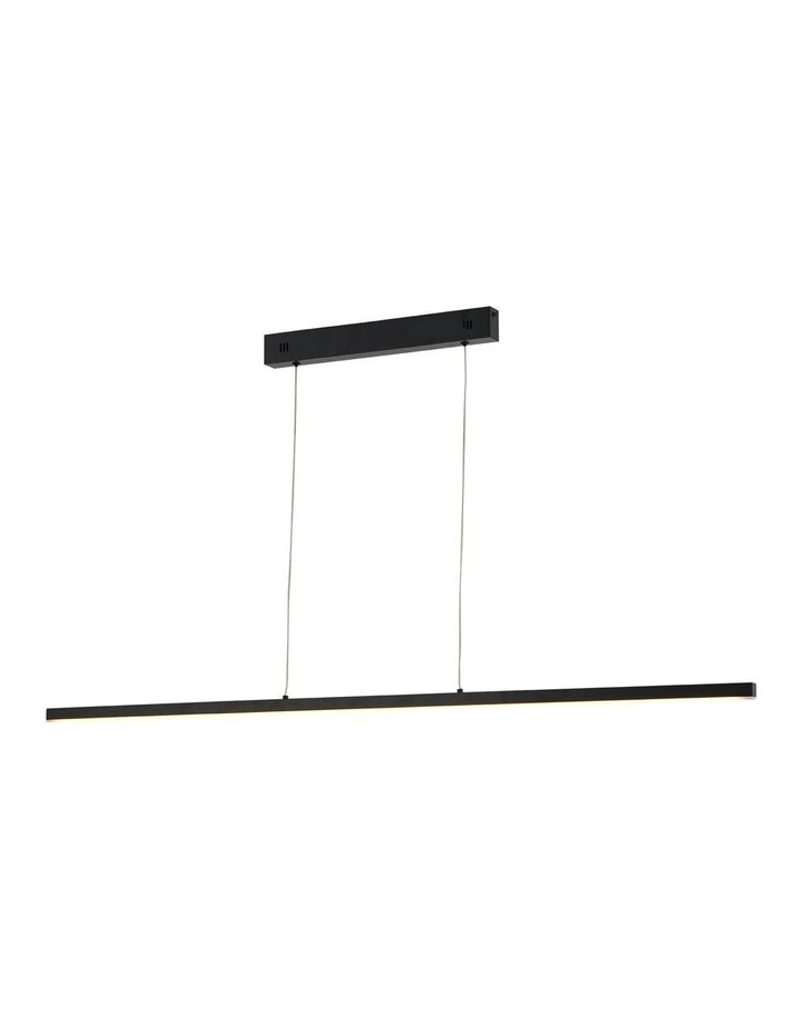 Mayella LED Medium Pendant Light in Black image 2