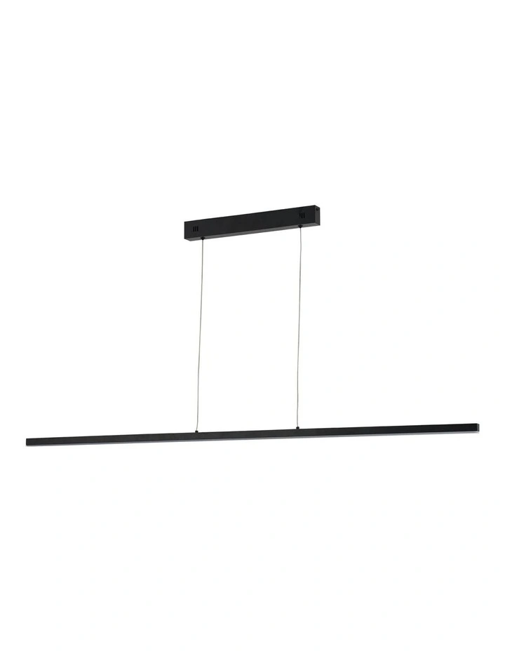 Mayella Large LED Pendant Light in Black image 2