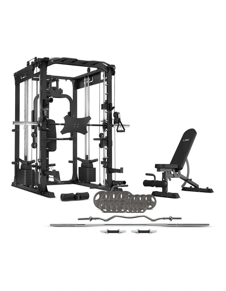 GRK200 10-in-1 Gym Station Set in Black image 1
