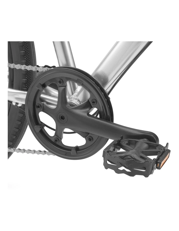 Brooklyn Urban Street Hybrid Bike Stainless 650Bx43cm in Silver image 6