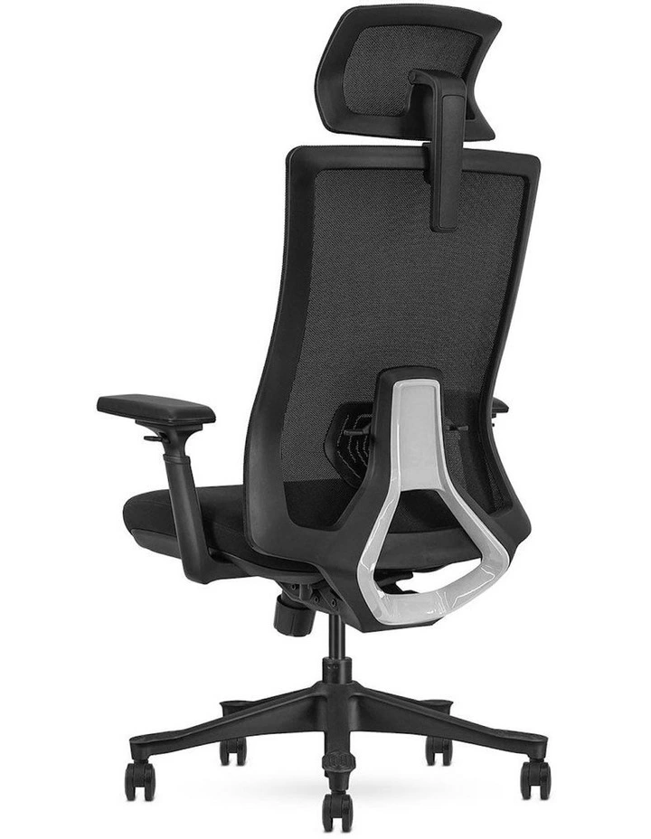 Fitness DM9 Ergonomic Mesh High Back Office Chair in Black image 4
