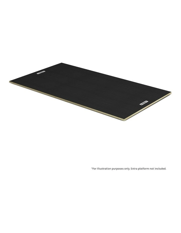 Weightlifting Platform V2 Ebony (1000*1000*50) in Black image 2