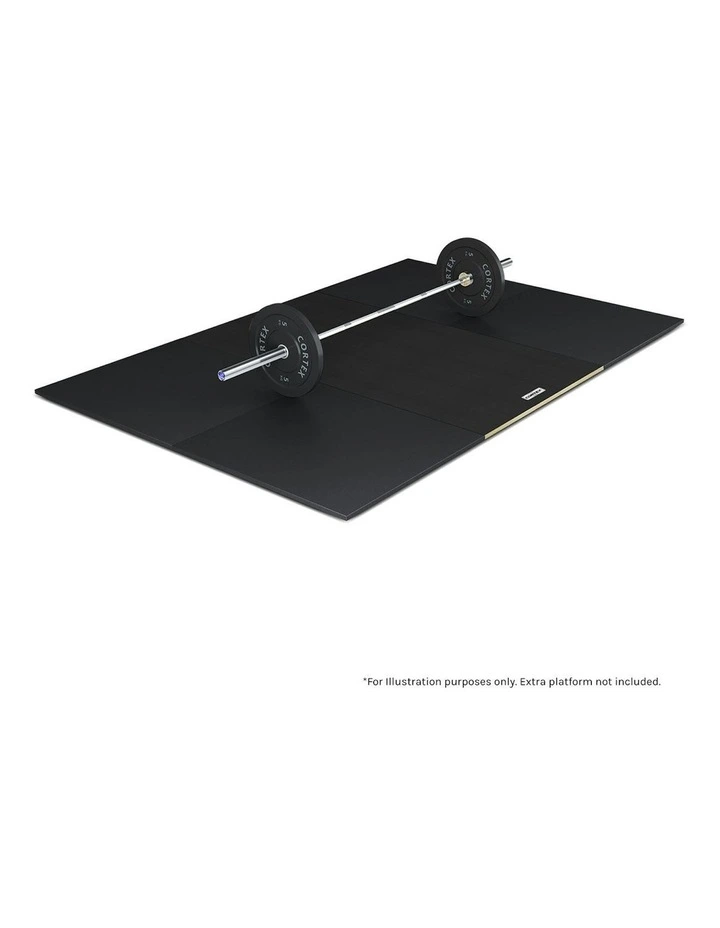 Weightlifting Platform V2 Ebony (1000*1000*50) in Black image 3