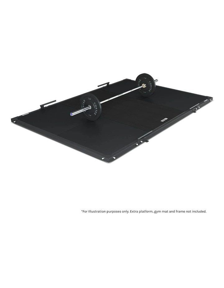 Weightlifting Platform V2 Ebony (1000*1000*50) in Black image 4