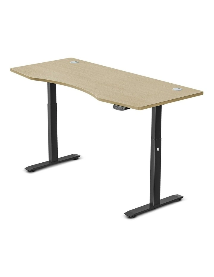 V-Fold Treadmill with Ergo Desk 1800mm in Black image 5