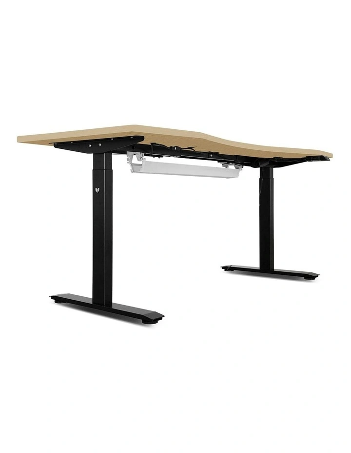V-Fold Treadmill with Ergo Desk 1800mm in Black image 6