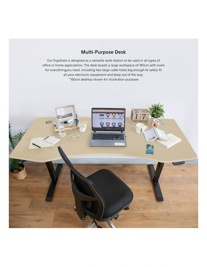 ErgoDesk Automatic Standing Desk 1800mm in Assorted image 2