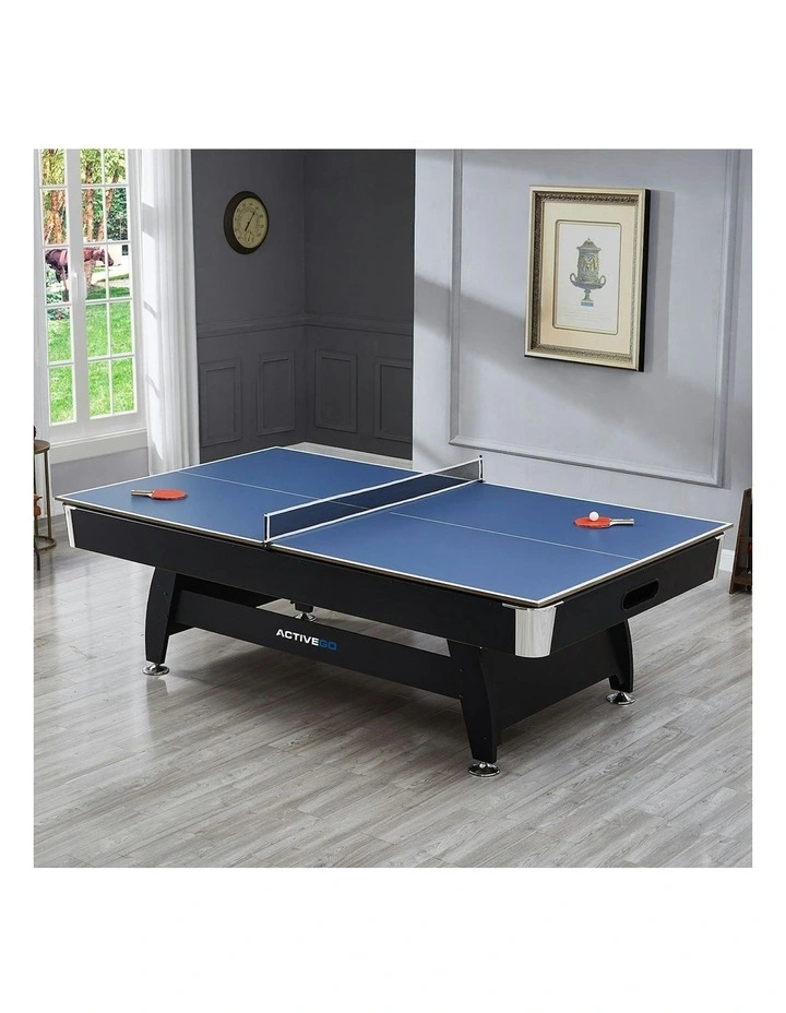 ActiveGo Break Shot 7ft Pool Table with 3-IN-1 Top in Black image 2