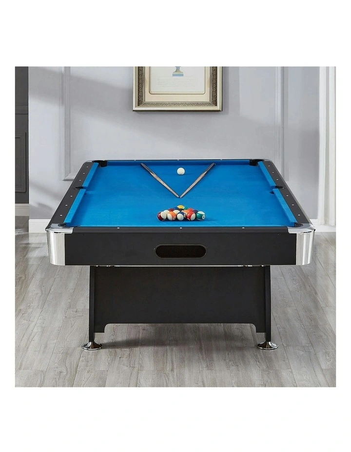 ActiveGo Break Shot 7ft Pool Table with 3-IN-1 Top in Black image 5