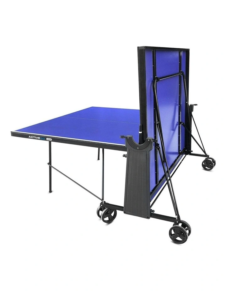 ActiveGo Loop Quick Fold Tennis Ping Pong Table in Blue image 3