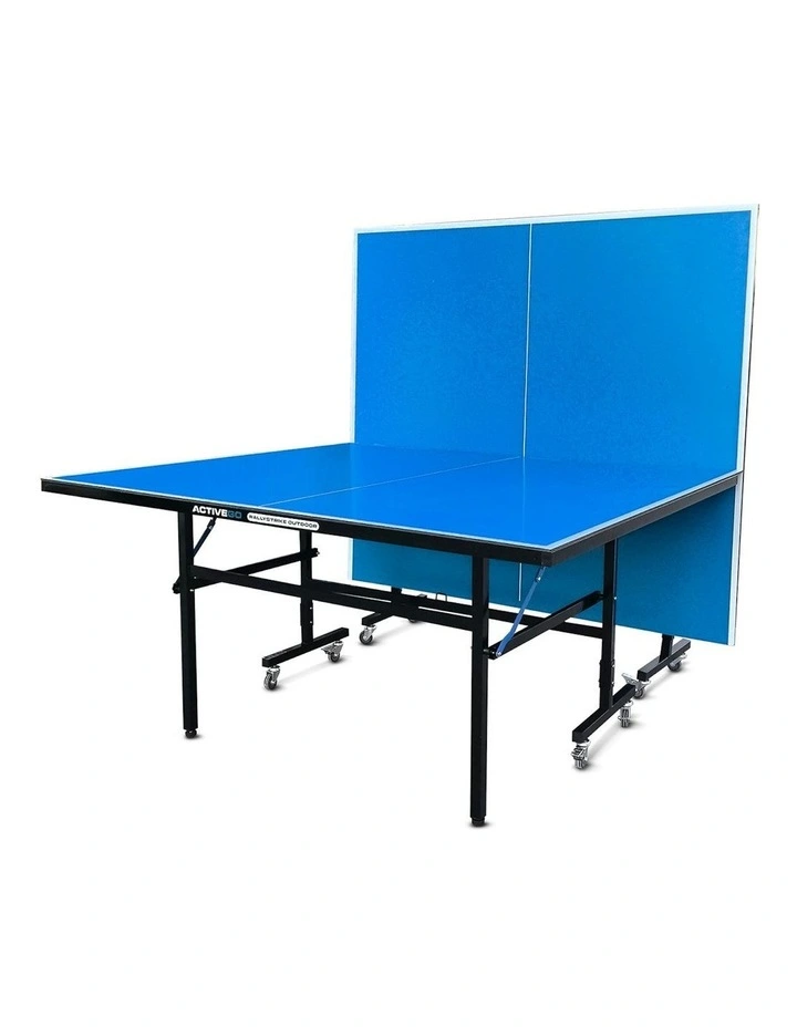 Active Go Rally Strike Outdoor Folding Tennis Table in Blue image 4