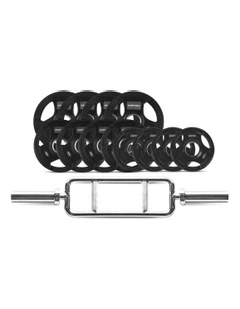 Tri Bar Olympic Weight Set 50mm 40kg in Black