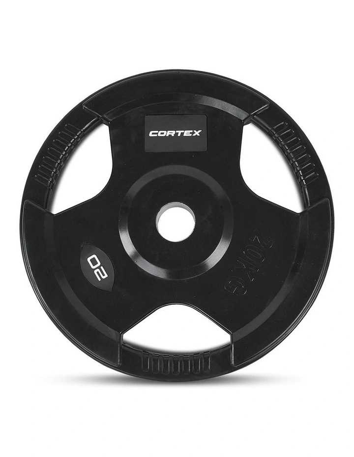 Tri-Grip 50mm Olympic Plate Set 145kg in Black image 6
