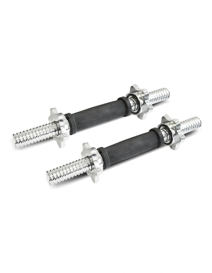 90kg Tri Grip Standard Barbell Weight Set 25mm with Weight Tree in Black image 7