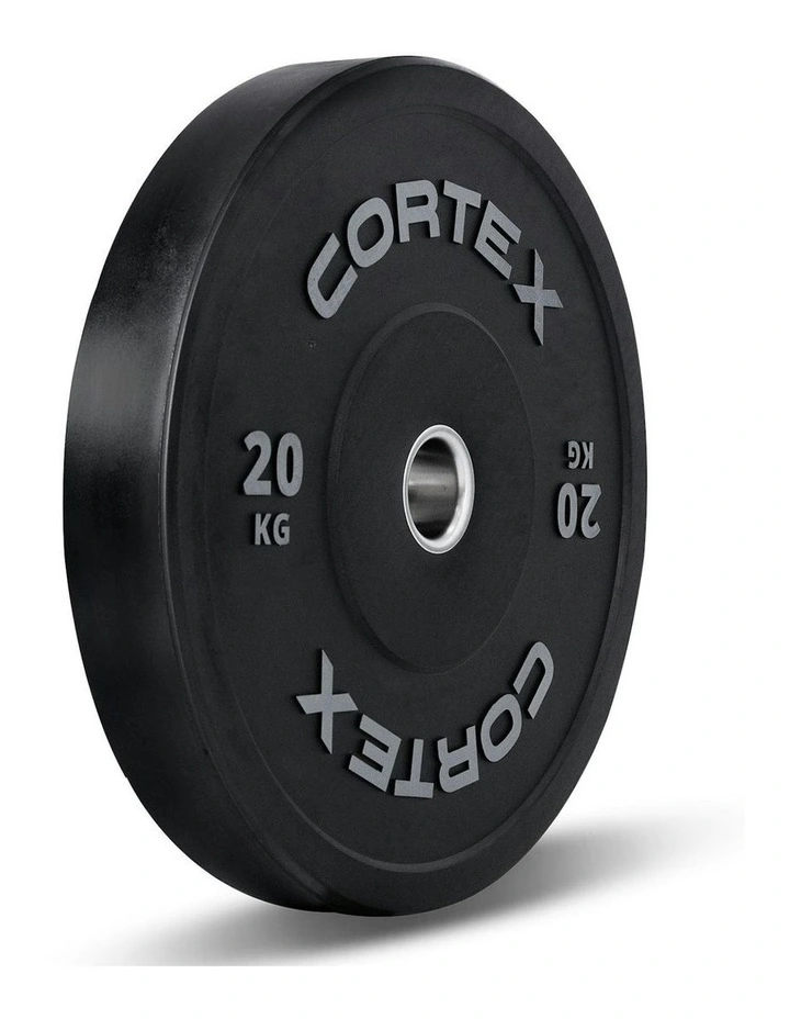 Pro Series Bumper Plate V2 Package 260kg in Black image 7