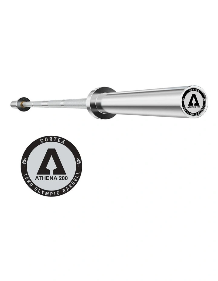 Athena200 Olympic Barbell Only 200cm 15kg image 1