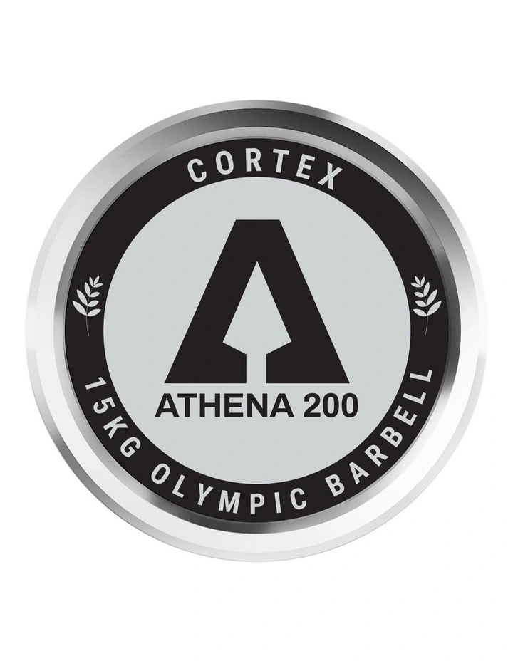 Athena200 Olympic Barbell Only 200cm 15kg image 4
