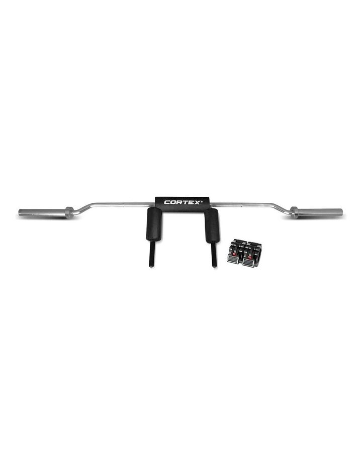 Safety Squat Olympic Barbell With Lock Jaw Collars image 1