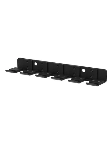 Vertical Barbell Wall Mount in Black