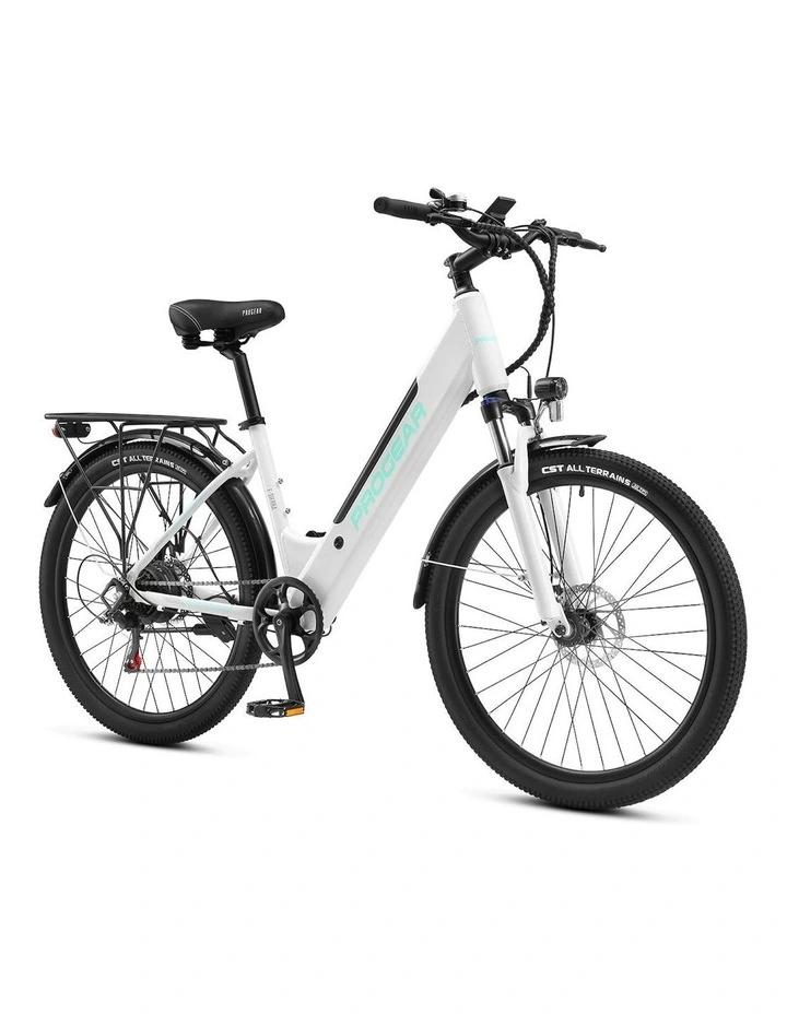 E-Sierra Ladies 26*17 Hybrid E-Bike in Whisper White image 1