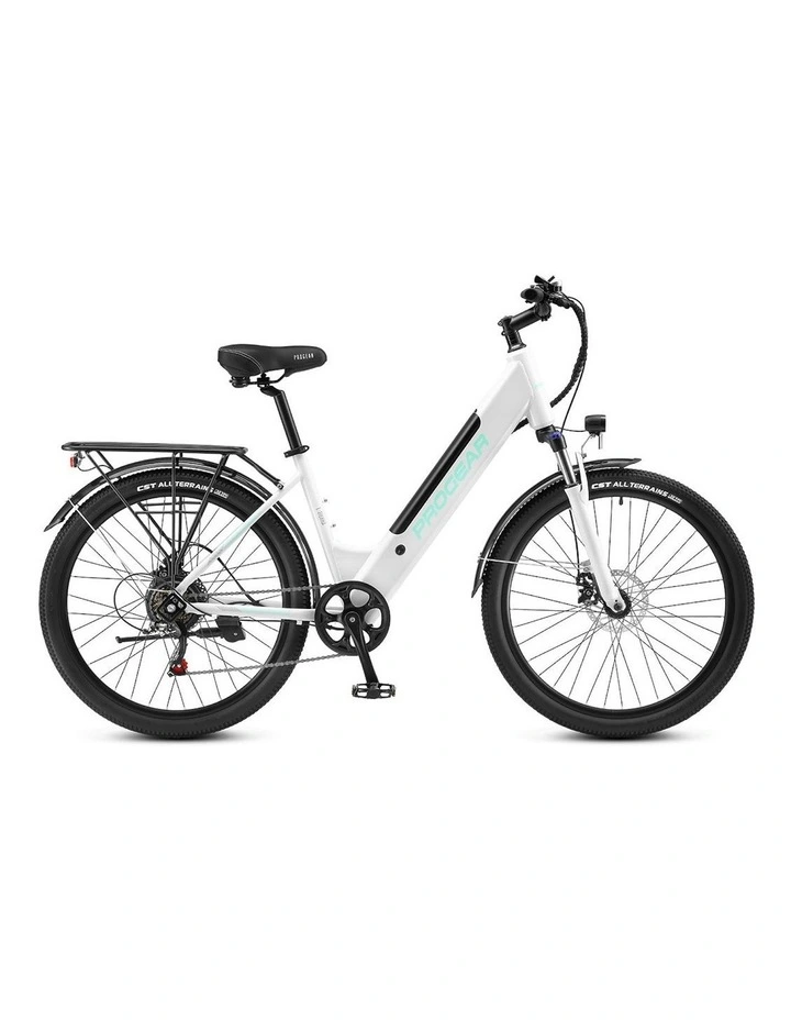 E-Sierra Ladies 26*17 Hybrid E-Bike in Whisper White image 2