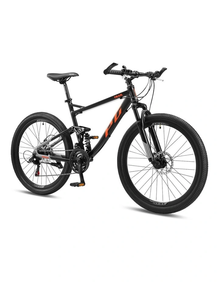 Trail Dual Suspension MTB 26*19 in Black Ember image 1