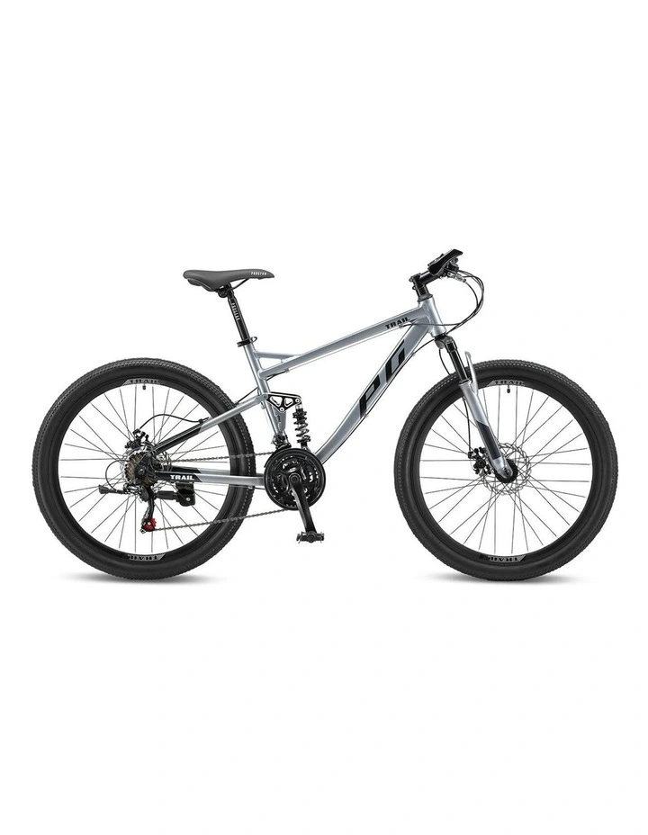 Trail Dual Suspension Mountain Bike 26*19 in Shadow image 2