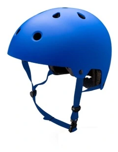 Maha Solid Helmet in Blue