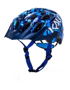 Chakra Helmet 52-57cm in Pixel Gloss Blue