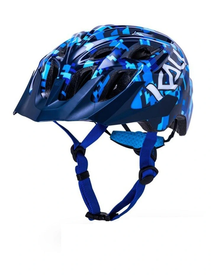 Chakra Helmet 52-57cm in Pixel Gloss Blue image 1
