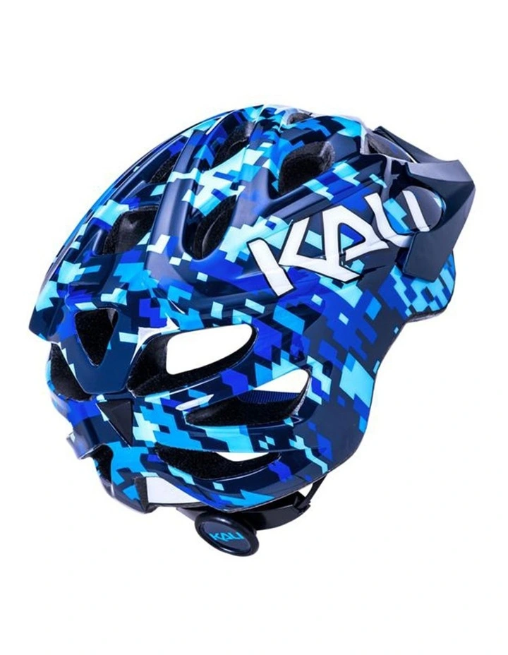 Chakra Helmet 52-57cm in Pixel Gloss Blue image 2