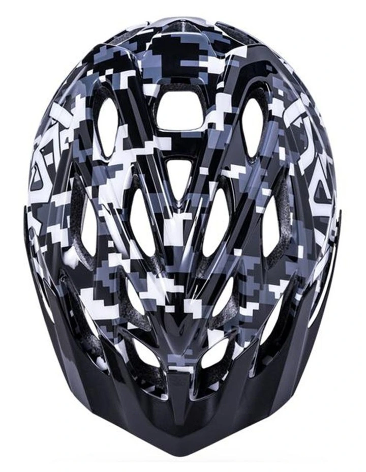 Chakra Helmet 52-57cm in Pixel Gloss Black image 2