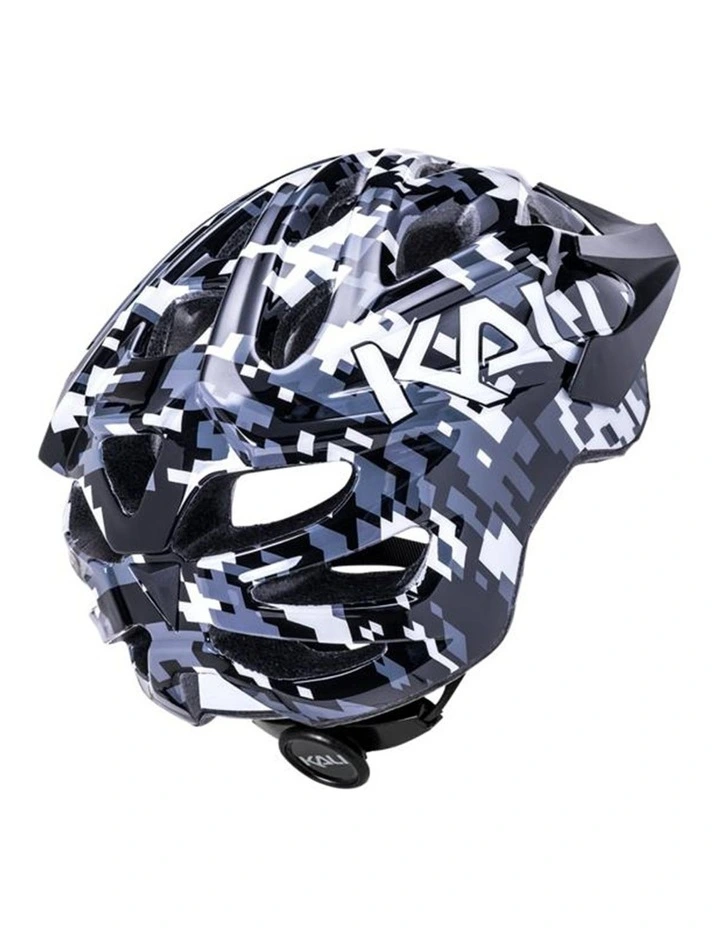 Chakra Helmet 52-57cm in Pixel Gloss Black image 3