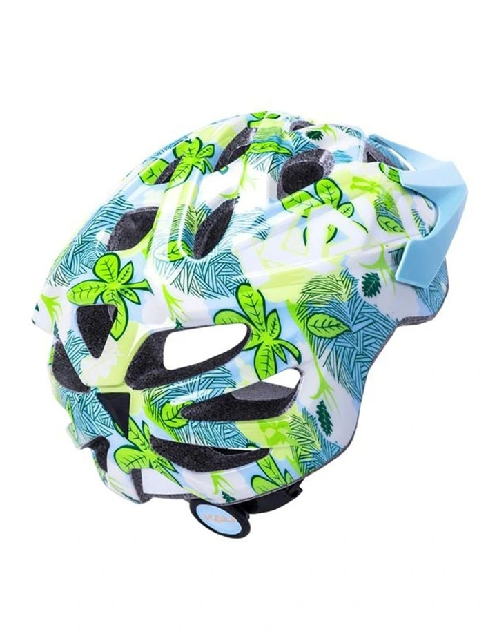 Chakra Helmet 52-57cm in Flora Gloss Blue image 3